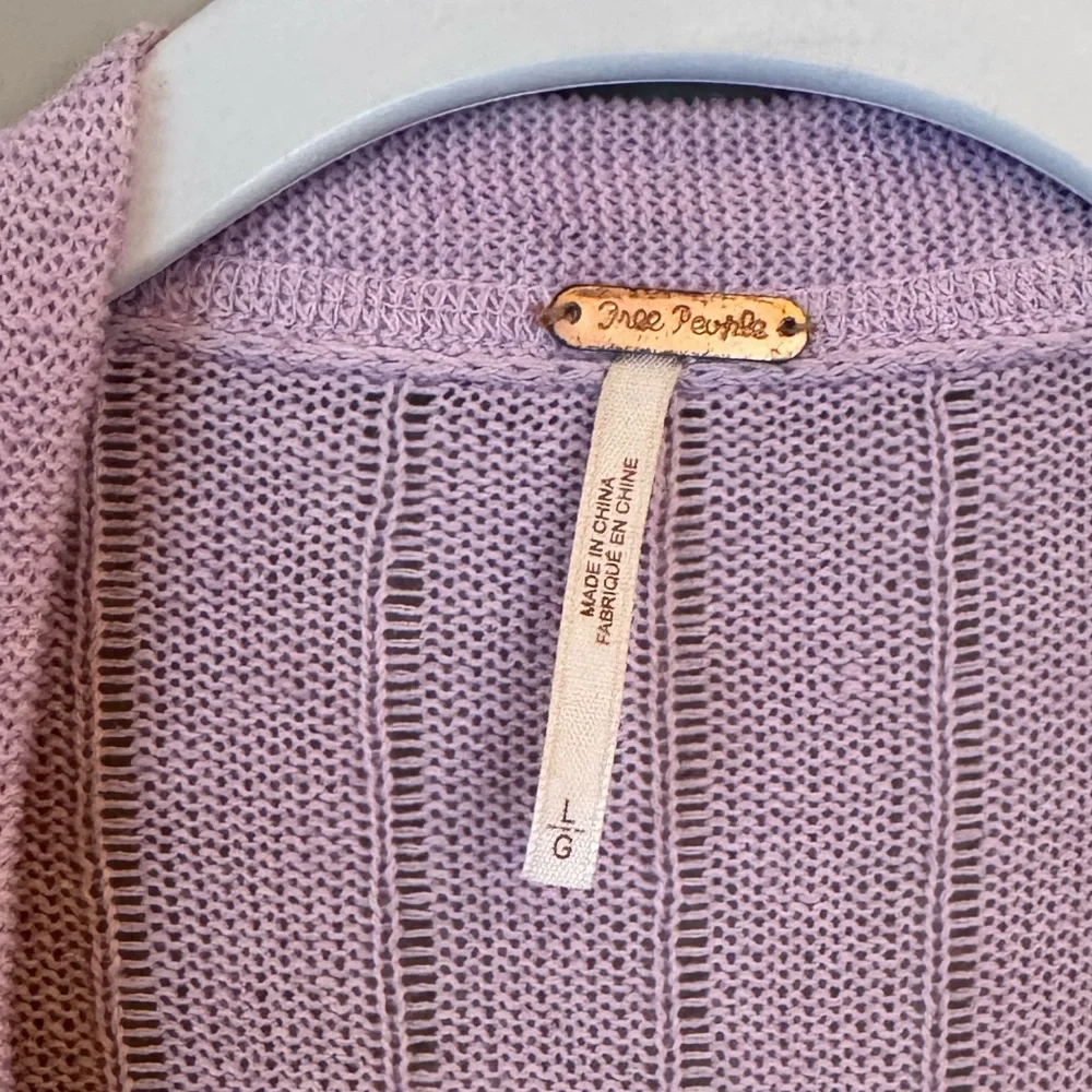 Free People Extra long Ribbed Cardigan - Picture 2 of 3